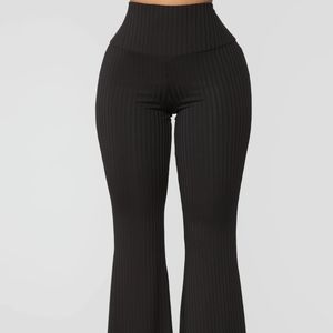 Fashion Nova flare dress pants